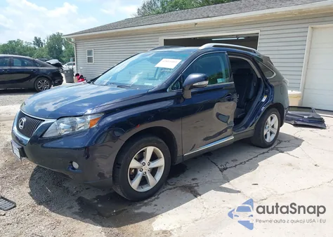 2010 Lexus Rx 350 from USA, damaged, VIN 2T2BK1BA0AC074004